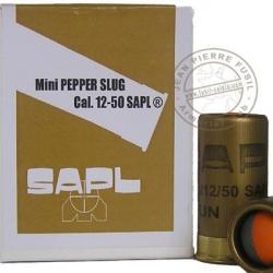 SAPL - Cartouches PEPPER SLUG poivre - Cal 12/50 x 10