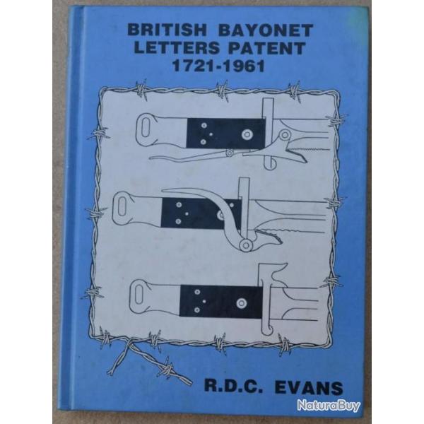 Livre "British Bayonets Letter Patent 1721-1961"