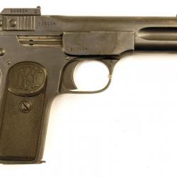 Pistolet FN 1900 . Herstal calibre 7.65Br 32 ACP