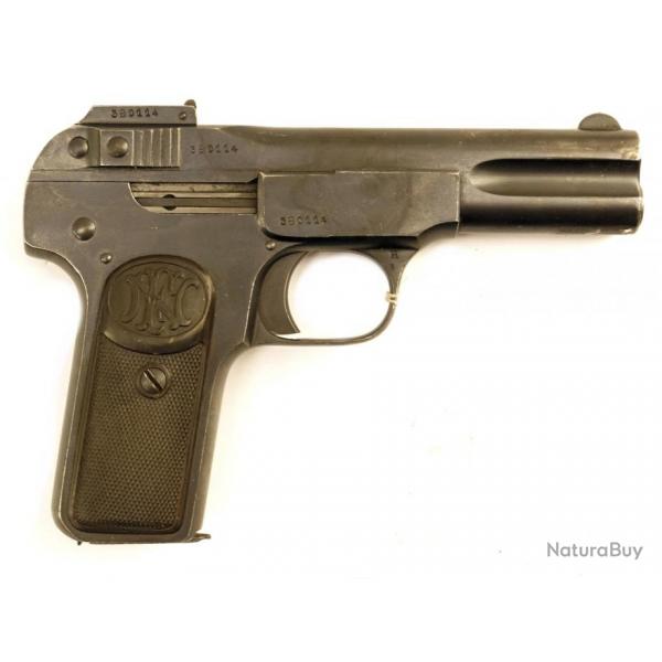 Pistolet FN 1900 . Herstal calibre 7.65Br 32 ACP