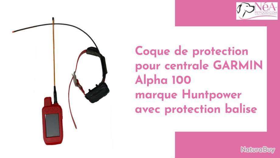 Coque protection pour centrale GARMIN Alpha 300 avec protection balise HUNT  POWER - Pièces détachées et accessoires pour colliers localisation GPS  (10732485)