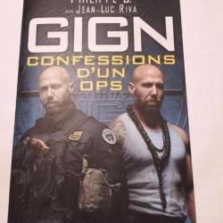 LIVRE GIGN CONFESSION D UN OPS PHILIPPE B AVEC JEAN LUC RIVA