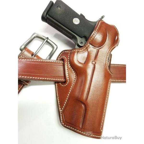 HOLSTER CUIR ATTACK pour 1911  (fabrication artisanale franaise  )