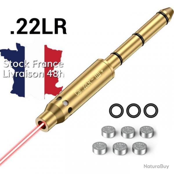 Collimateur laser  mettre en bout de canon calibre 22lr - Envoi rapide depuis la France