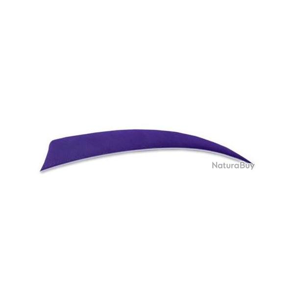 BUCK TRAIL - Plumes Naturelles Shield 5" RH VIOLET