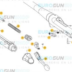 RESSORT PERCUTEUR CARABINE BROWNING A-BOLT 3 NEUF