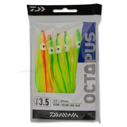 Daiwa Octopus 3,5 Yellow Red Blue Clear
