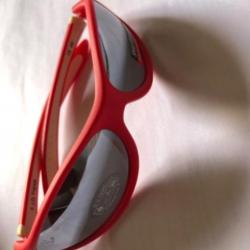 1 paire de lunettes solaire enfant rouge peche mer FJO