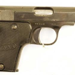 Pistolet MAB c calibre 7.65 br