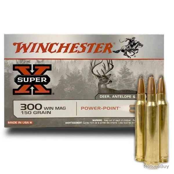Winchester Power Point 300 Win Mag : 150 Grs
