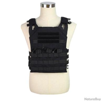 Gilet tactique, plate-forme de poitrine et porte-plaques