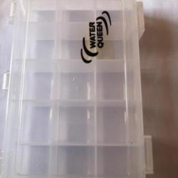 Boîte 15 cases  pêche carnassier water queen