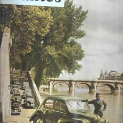 réalités lot de 5 revues 1952, 1955, 1953, salon de l'auto 53, riz de camargue, corot,