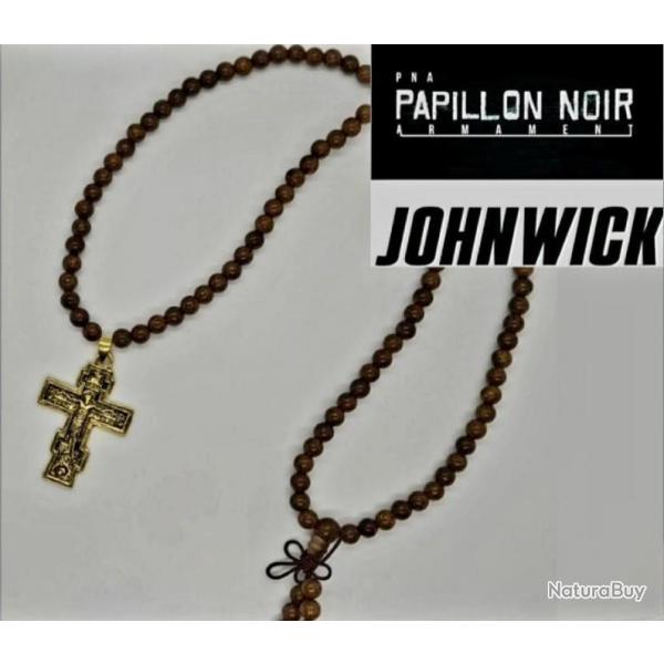 REDUCTION EXCLU PNA! CHAPELET CROIX ORTHODOXE RUSSE IMITATION DE CELUI DE "JOHN WICK3" EN PLUS PETIT