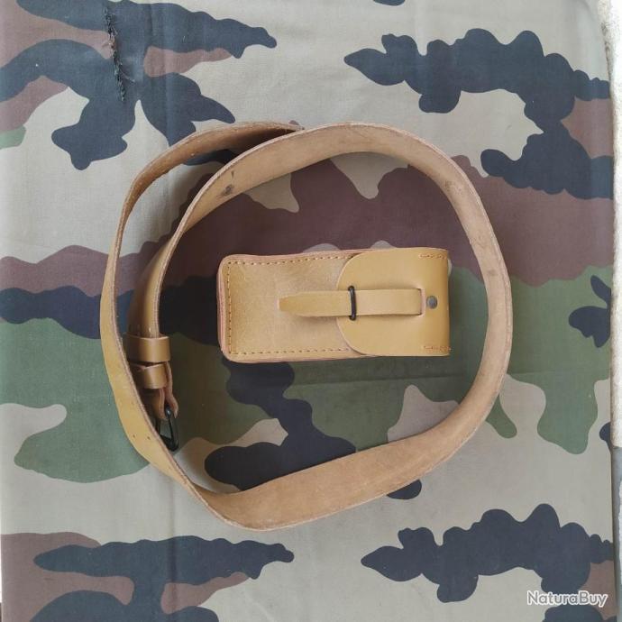 Ceinturon Cuir Armee Francaise Cm Pochette Cuir Fsa Ceinturons Et Brelages Militaria