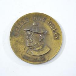 Médaille de table Pierre Mac Orlan par le cercle du bibliophile