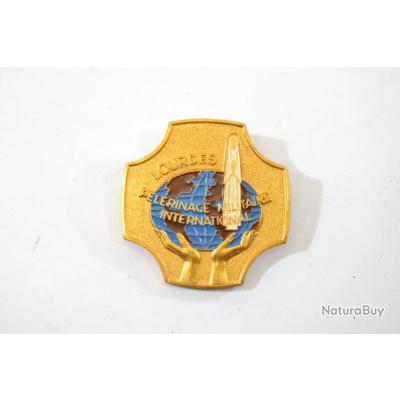 Insigne De Pèlerinage Militaire International Lourdes