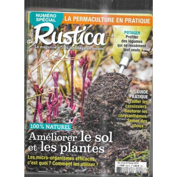 rustica lot de 27 revues de l'anne 2019