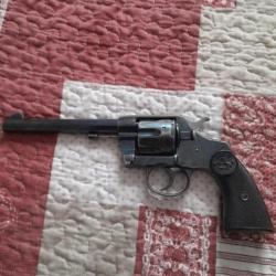 a vendre un revolver 38 long colt canon de six pouces 1895 six coups