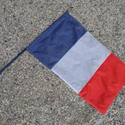 Ancien drapeau Français 50 cm x 75 cm