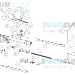 PISTON CARABINE BROWNING BAR MK3 - WINCHESTER SXR1 SXR2 NEUF