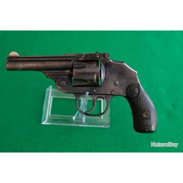 BEAU REVOLVER AMERICAIN  IVER JOHNSON CAL.38 (REF 740)