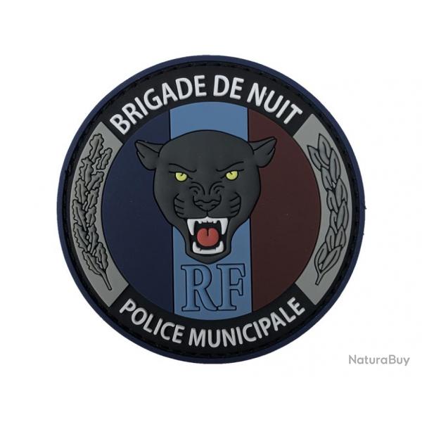 Ecusson Police Municipale BRIGADE DE NUIT