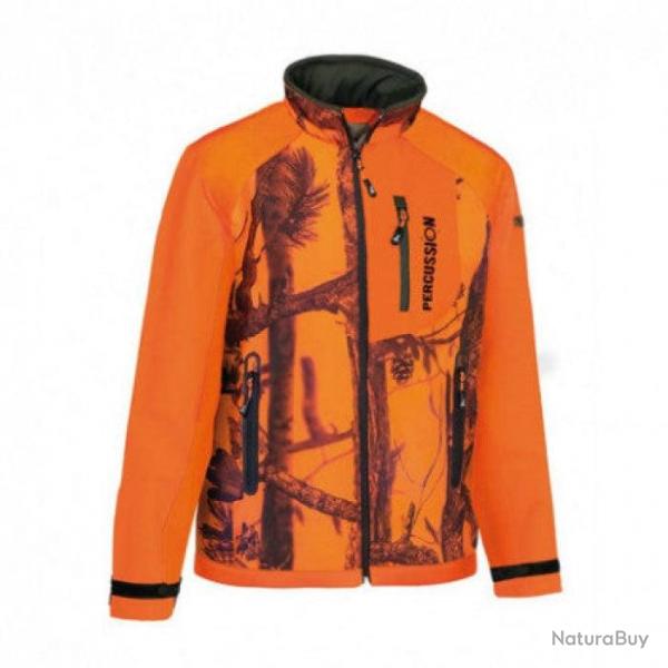 Veste de chasse Percussion Softtrack Orange blaze