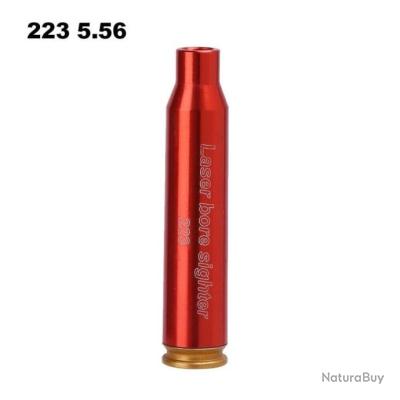 Kit Viseur Laser KinZon Pour Armes Calibre .22 à .50 - Point Rouge 9mm Avec Adaptateurs