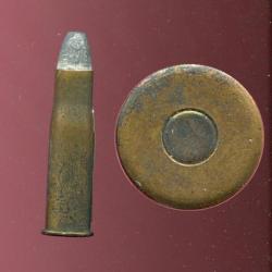 11 mm Beaumont Hollandais - RARE - &eacute;tui laiton 51.8 mm - amorce laiton plate