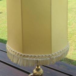VINTAGE -  Ancienne grande lampe en bronze et laiton  doré (XXé)
