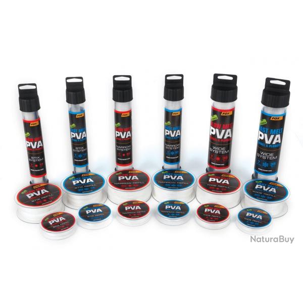 Kit Filet Soluble Fox Edges Slow Melt Pva Mesh System - 7M 25MM