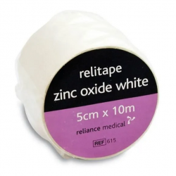 Pansement Tape Zinc Oxide BCB - Blanc - 10 m