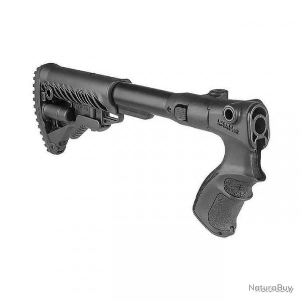 Crosse pliable et rtractable FAB Defense AGRF 870 FK - pour Remington 870 Noir