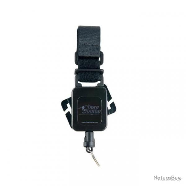 Rtracteur tactique Gear Tether Combo MOLLE Gear Keeper - Noir - 81 cm / 32 inch - 9 oz / 255 g