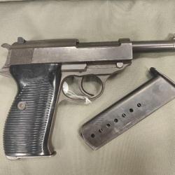 OCCASION PISTOLET WALTHER P38 9 X 19 FABRICATION MAUSER BYF44