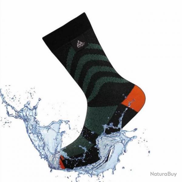 CHAUSSETTES IMPERMABLE CO RESPONSABLES VERJURI ECO DRY VERT