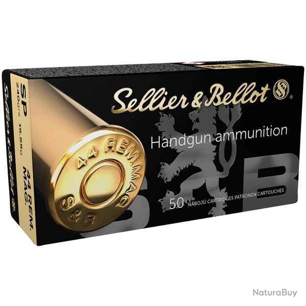 500 Munitions SELLIER BELLOT 44 Rem mag 240 gr 