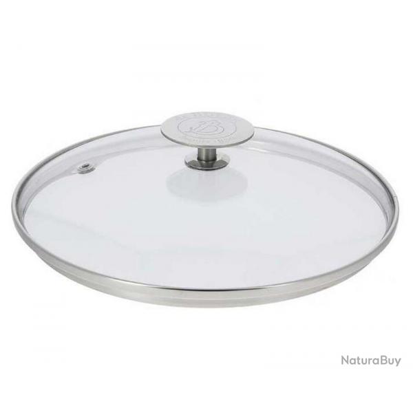 Couvercle en verre, Diamtre 28 cm [De Buyer]