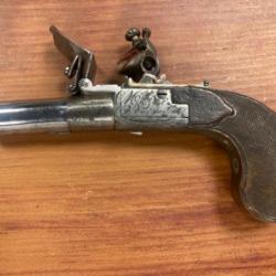 Pistolet a silex boutet  manufacture a versailles