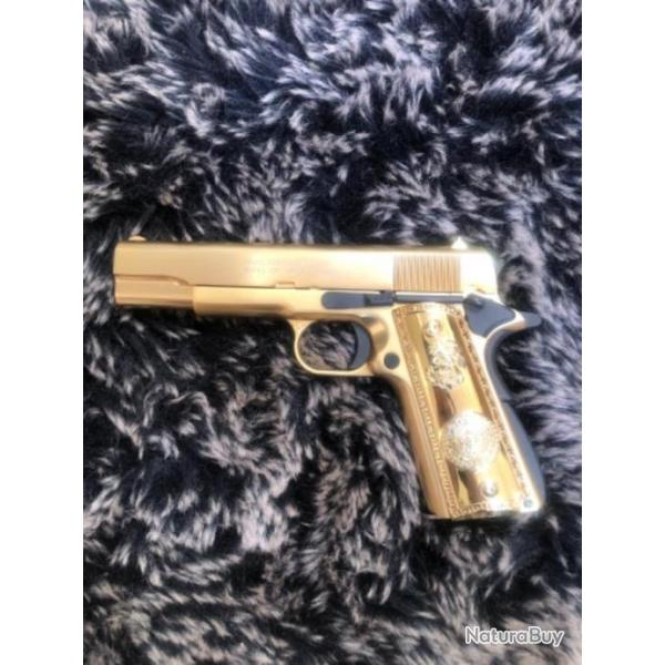 1911 plaqué OR 24 carats Édition limitée