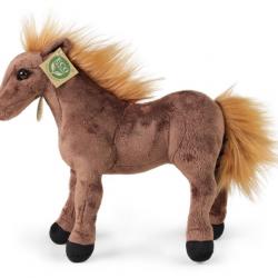 Peluche cheval marron 29 cm Eco-friendly