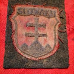 Ecusson de volontaire Slovaque de la seconde guerre mondiale en T.B.E.
