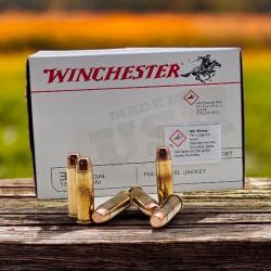 WINCHESTER BALLES 38SP PI USA 130GR FMJ X100