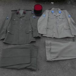 ensemble de tenues de sortie d'un sergent chef du 11 régiment de cuirassier