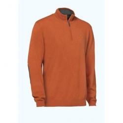 Pull Club Interchasse Winsley Bleu Rouille