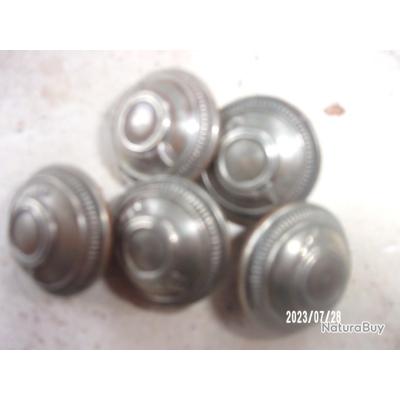 Lot De 5 Boutons D'armoire De Cuisine Avec Plaque Arrière
