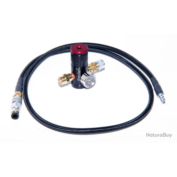 Rgulateur HPA basse pression Red Line Mini SFR avec ligne