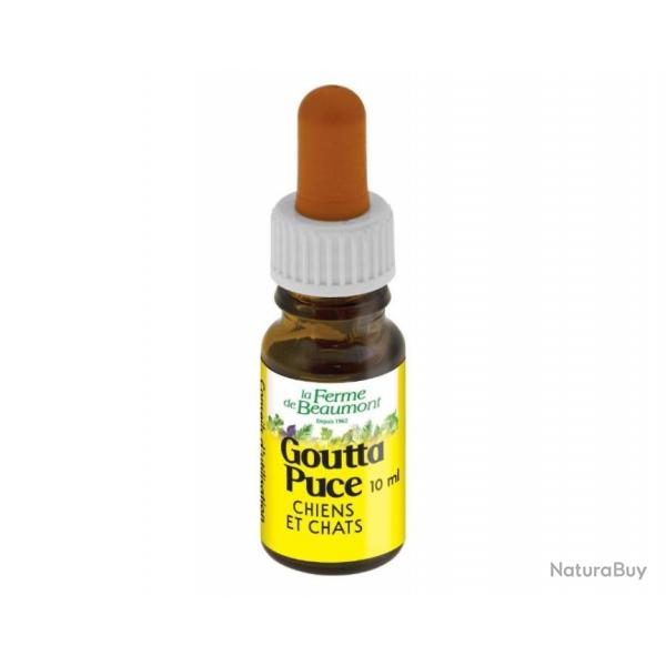 GouttaPuce - rpulsif anti-puce naturel  l'huile de neem