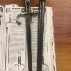 Baionette gras de pré série plaquette corne. ABC n1485